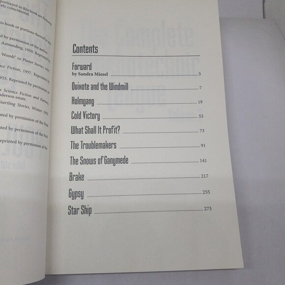 The Complete Psychotechnic League Vol 2-Poul Anderson-Short Stories-2018-Sci-Fi - Picture 10 of 10